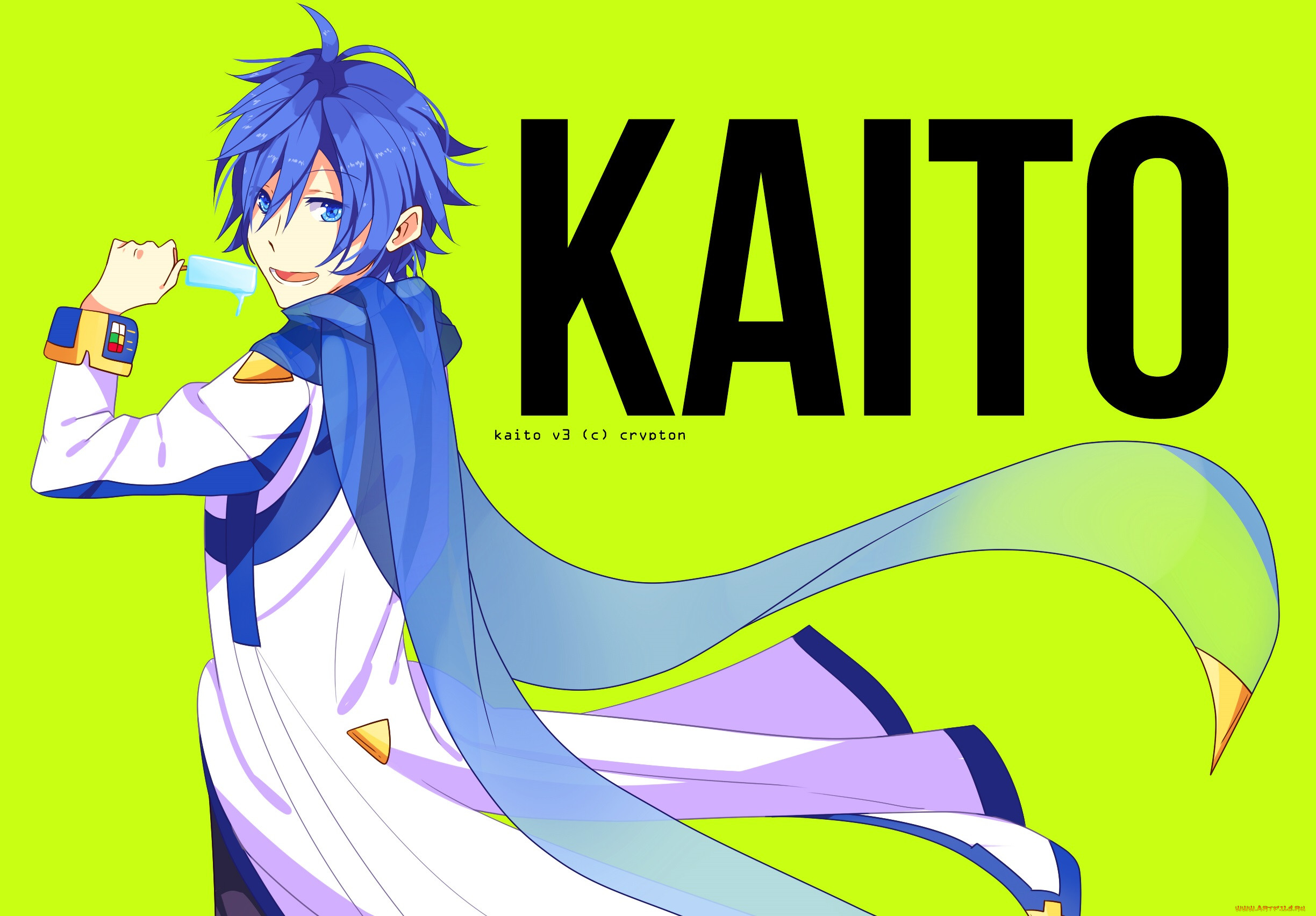 , vocaloid, kaito